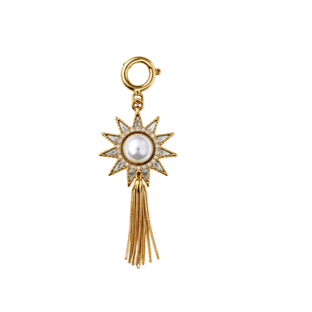 Sun Pearl Charm